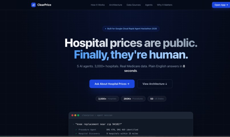 ClearPrice – screenshot 1