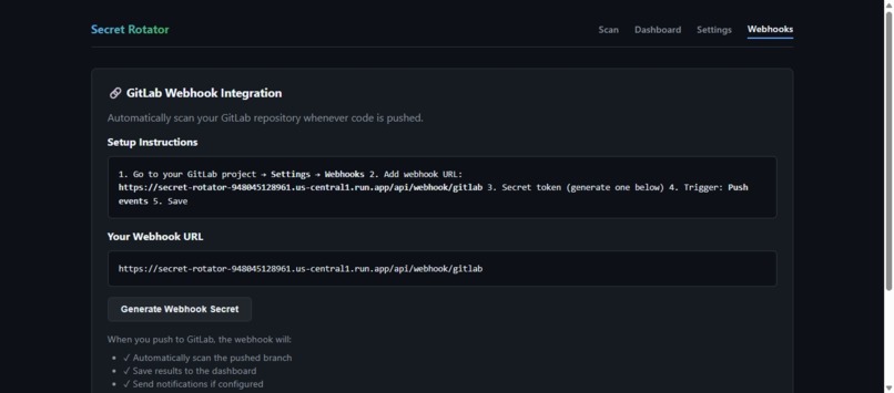 Auto Secret Rotator – screenshot 4