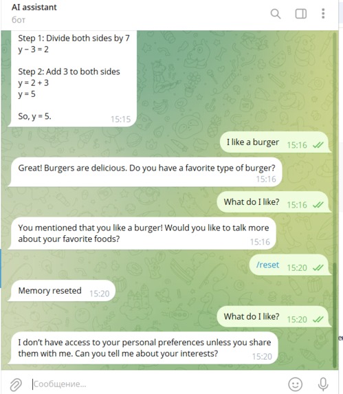 StudyBuddy AI Telegram Bot – screenshot 1