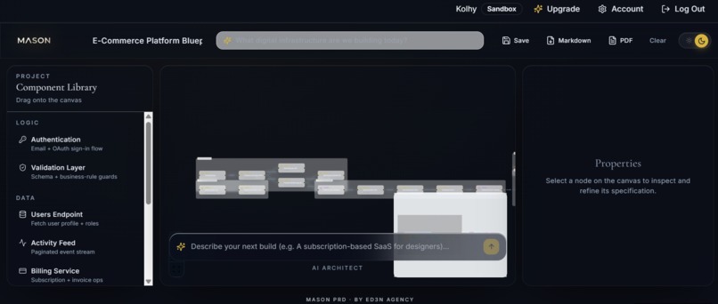 MASON – screenshot 1
