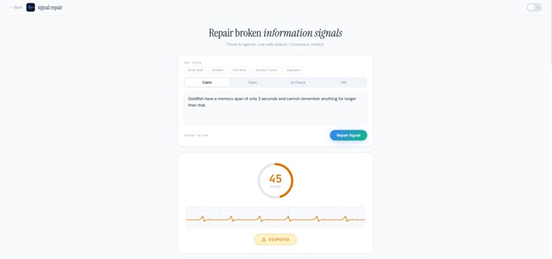 Signal.repair – screenshot 4
