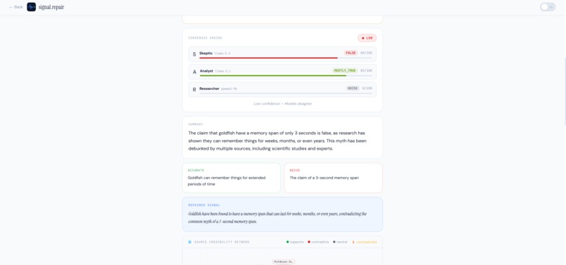 Signal.repair – screenshot 5