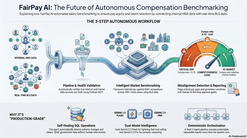 FairPay AI — an autonomous compensation benchmarking agent. – screenshot 2