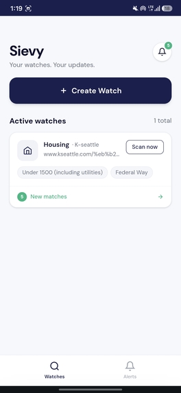 Sievy Agent – screenshot 1