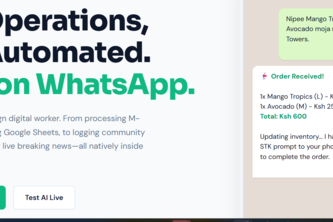 Kigo OS: WhatsApp AI Agent for the Informal Economy