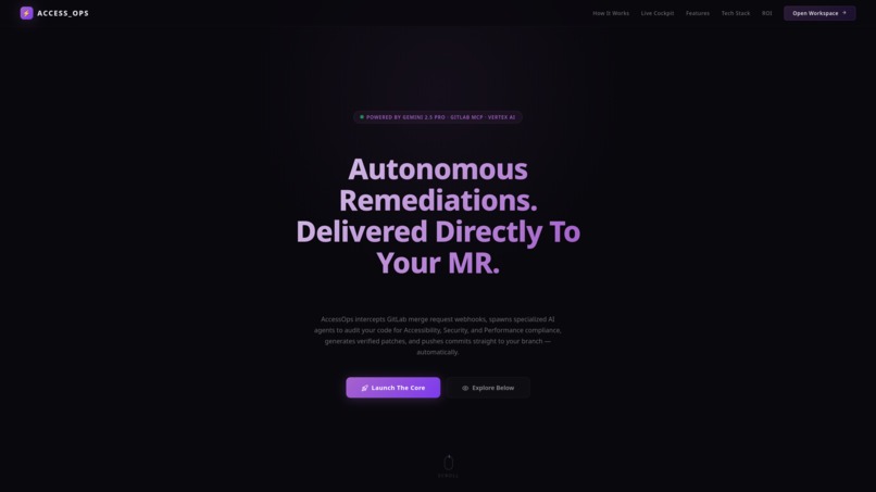 AccessOps – screenshot 1