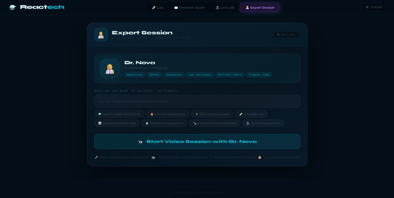 Reactech — Virtual Chemistry Lab – screenshot 4