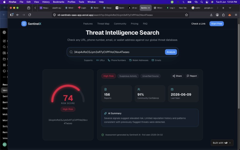SentinelX – screenshot 3
