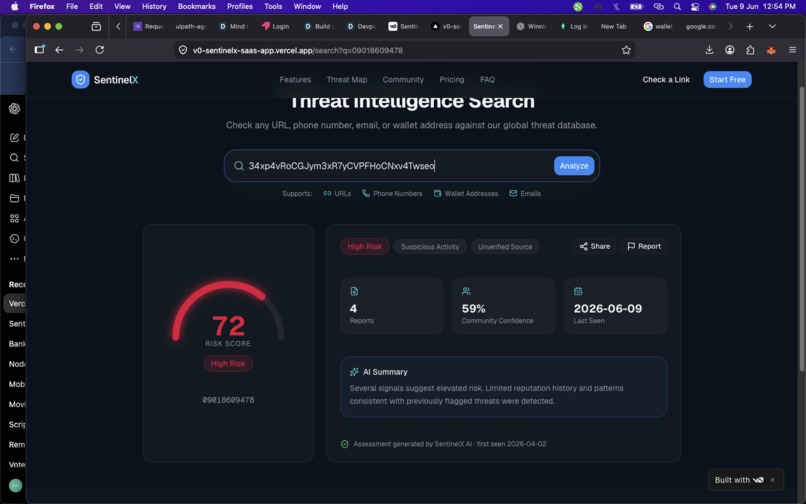 SentinelX – screenshot 4