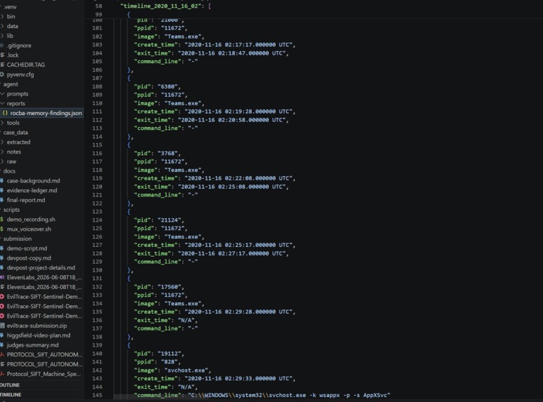 EvilTrace – screenshot 3