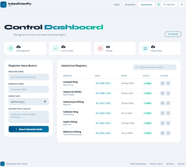 MediVerify-Pro – screenshot 4