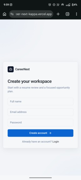 CareerNext AI – Smart Career Assistant – screenshot 6