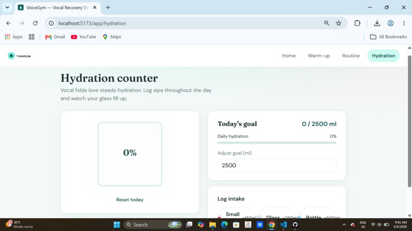 VoiceGym - Vocal Recovery Studio – screenshot 2