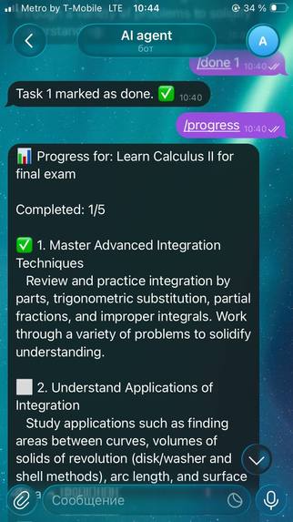 StudyBuddy Agent – screenshot 3