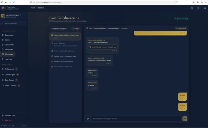 PangoChain — AI-Powered Blockchain Legal Platform – screenshot 12