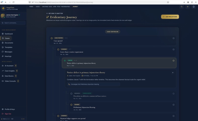 PangoChain — AI-Powered Blockchain Legal Platform – screenshot 21