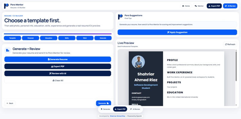 Poro AI – screenshot 4