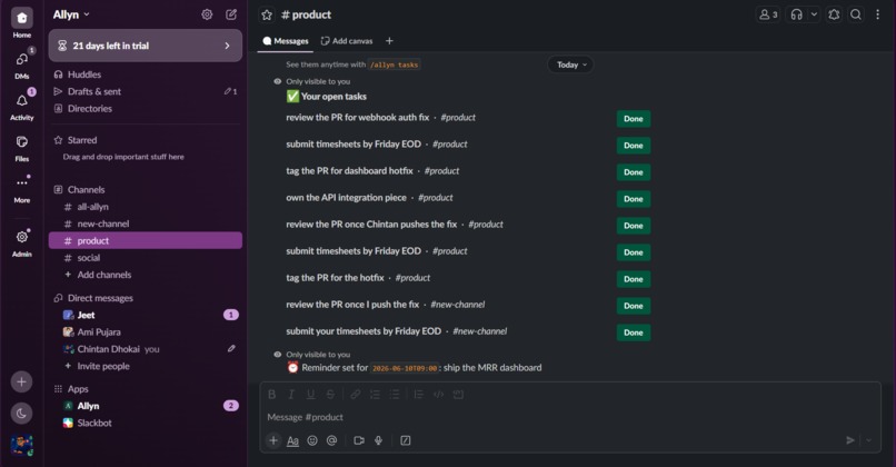 Allyn — your accessibility ally in Slack – screenshot 2