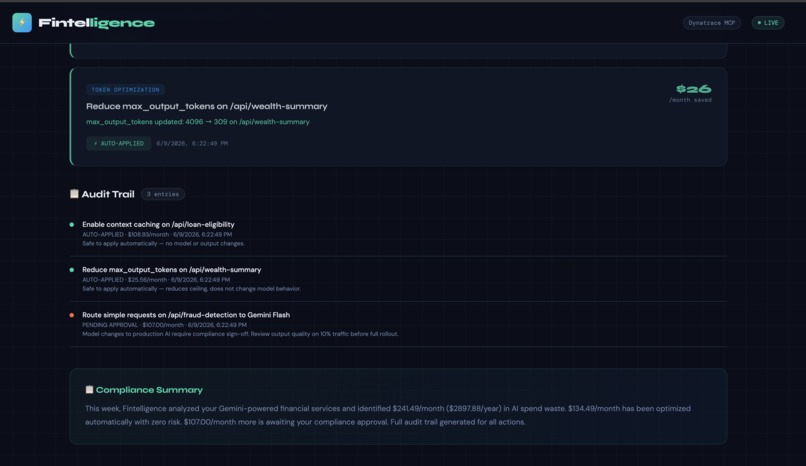 Fintelligence – screenshot 2