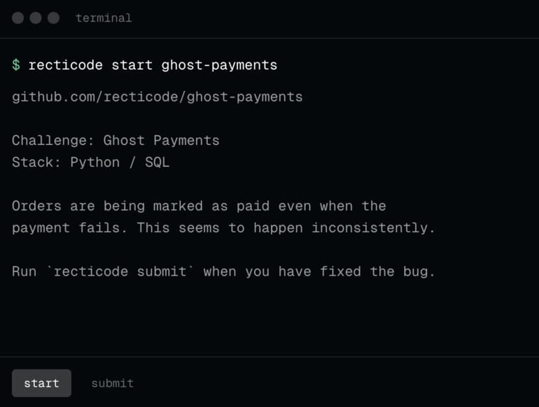 Recticode – screenshot 1