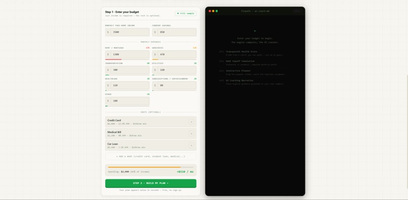 FinPath – screenshot 2