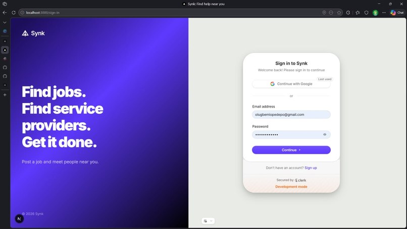 synk – screenshot 1