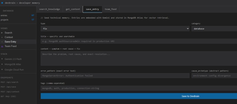 DevBrain – screenshot 5