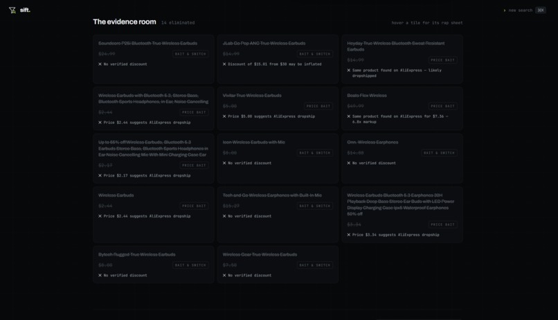 Sift – screenshot 6