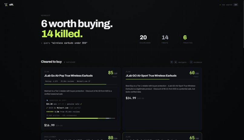 Sift – screenshot 3
