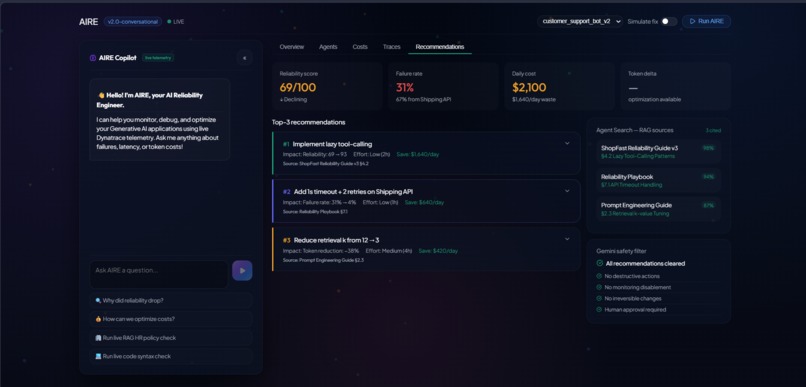 AI Agent Reliability Engineer – screenshot 1
