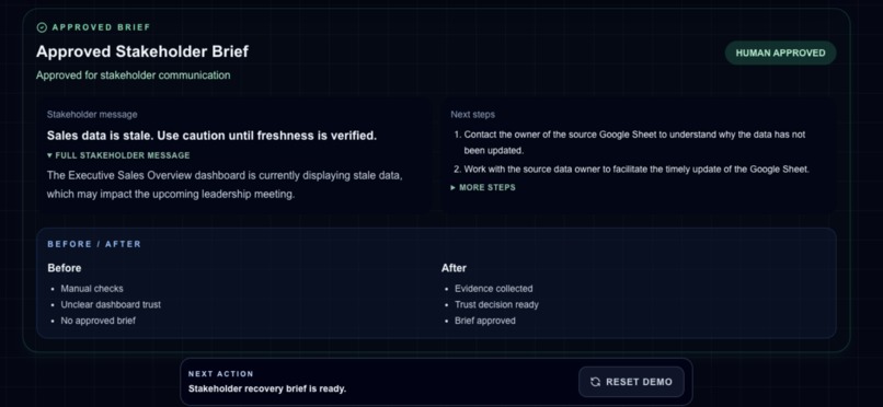 Pipeline Rescue Agent – screenshot 3