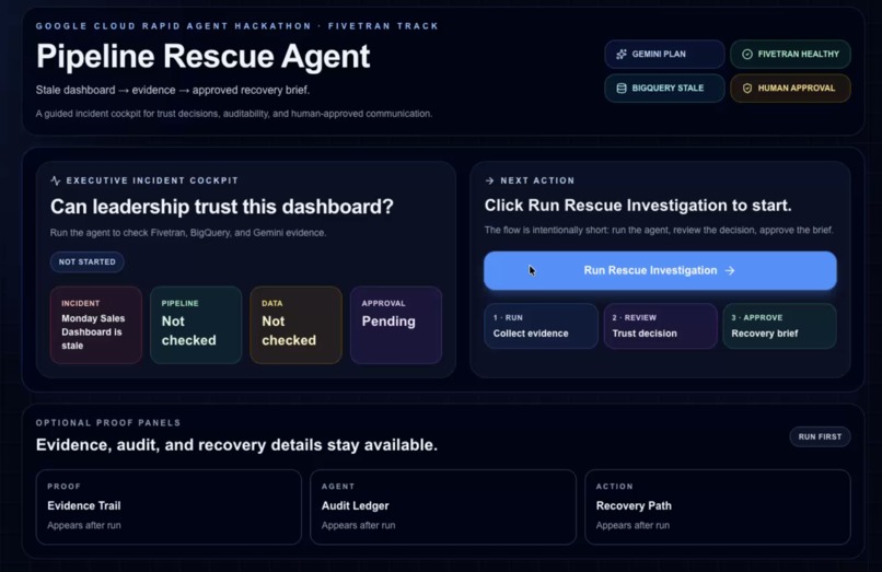 Pipeline Rescue Agent – screenshot 4
