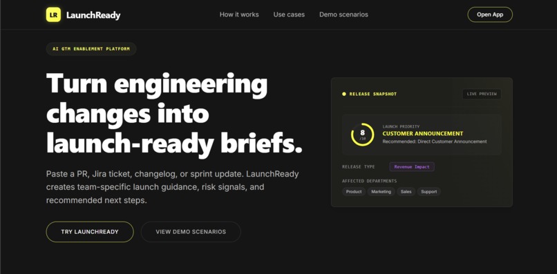 LaunchReady – screenshot 2