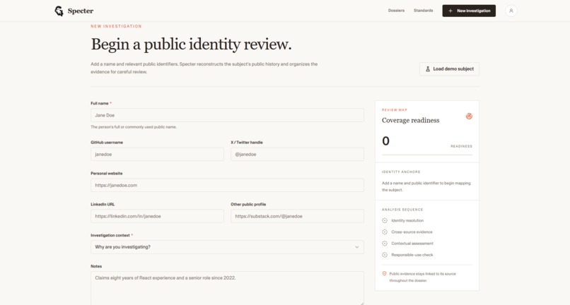 Specter – screenshot 2