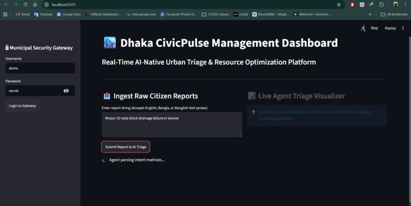 Dhaka CivicPulse Engine – screenshot 2