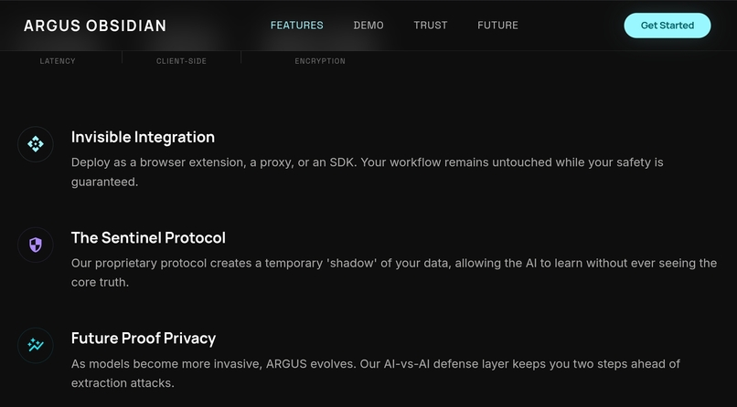 RGUS OBSIDIAN: The Privacy Layer for AI – screenshot 6
