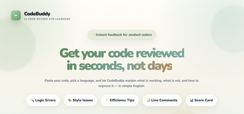 CodeBuddy – screenshot 1
