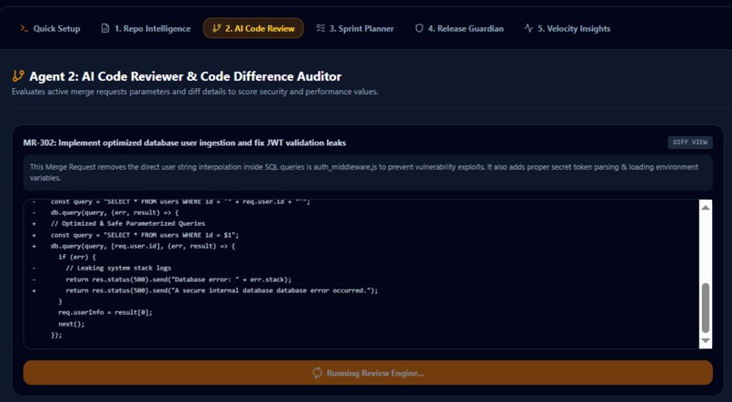 CodePilot AI: Autonomous Engineering Manager – screenshot 2