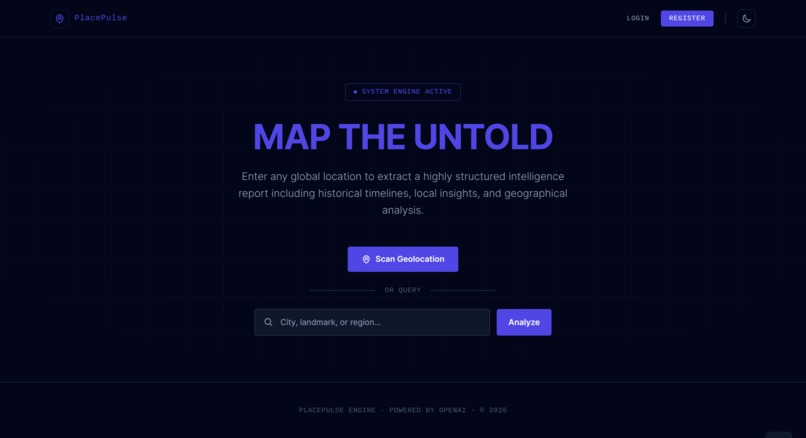 PlacePulse AI – screenshot 1