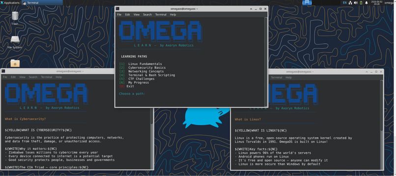OmegaOS – screenshot 7