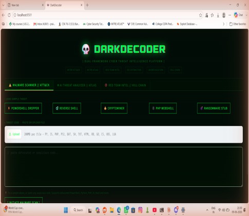 Dark Decoder – screenshot 1