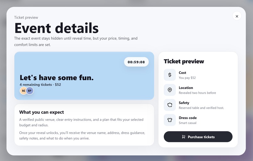 e-z.rsvp – screenshot 3