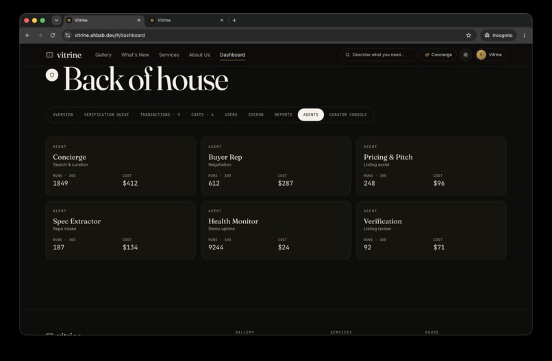 Vitrine – screenshot 3