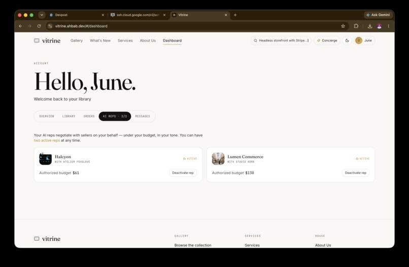 Vitrine – screenshot 6