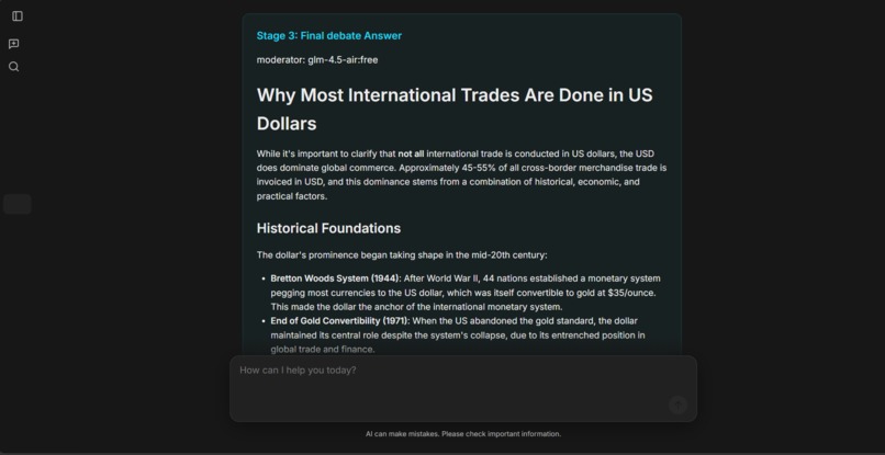 debateX – screenshot 3