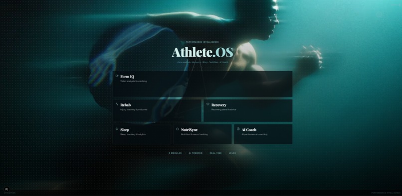 Athlete.OS – screenshot 2