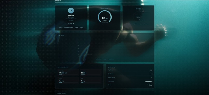 Athlete.OS – screenshot 6