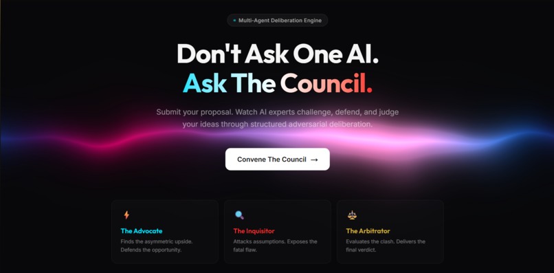Council AI: The Executive Decision Engine – screenshot 5