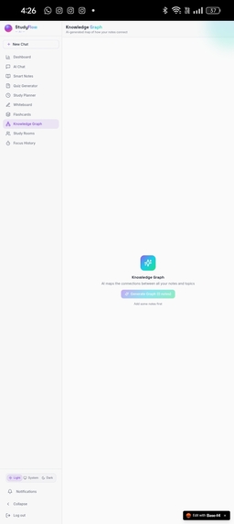 Study flow AI  – screenshot 1