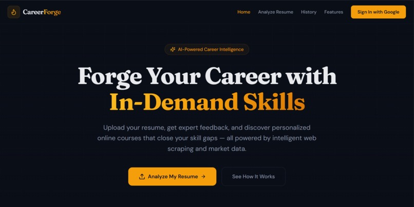CareerForge – screenshot 1